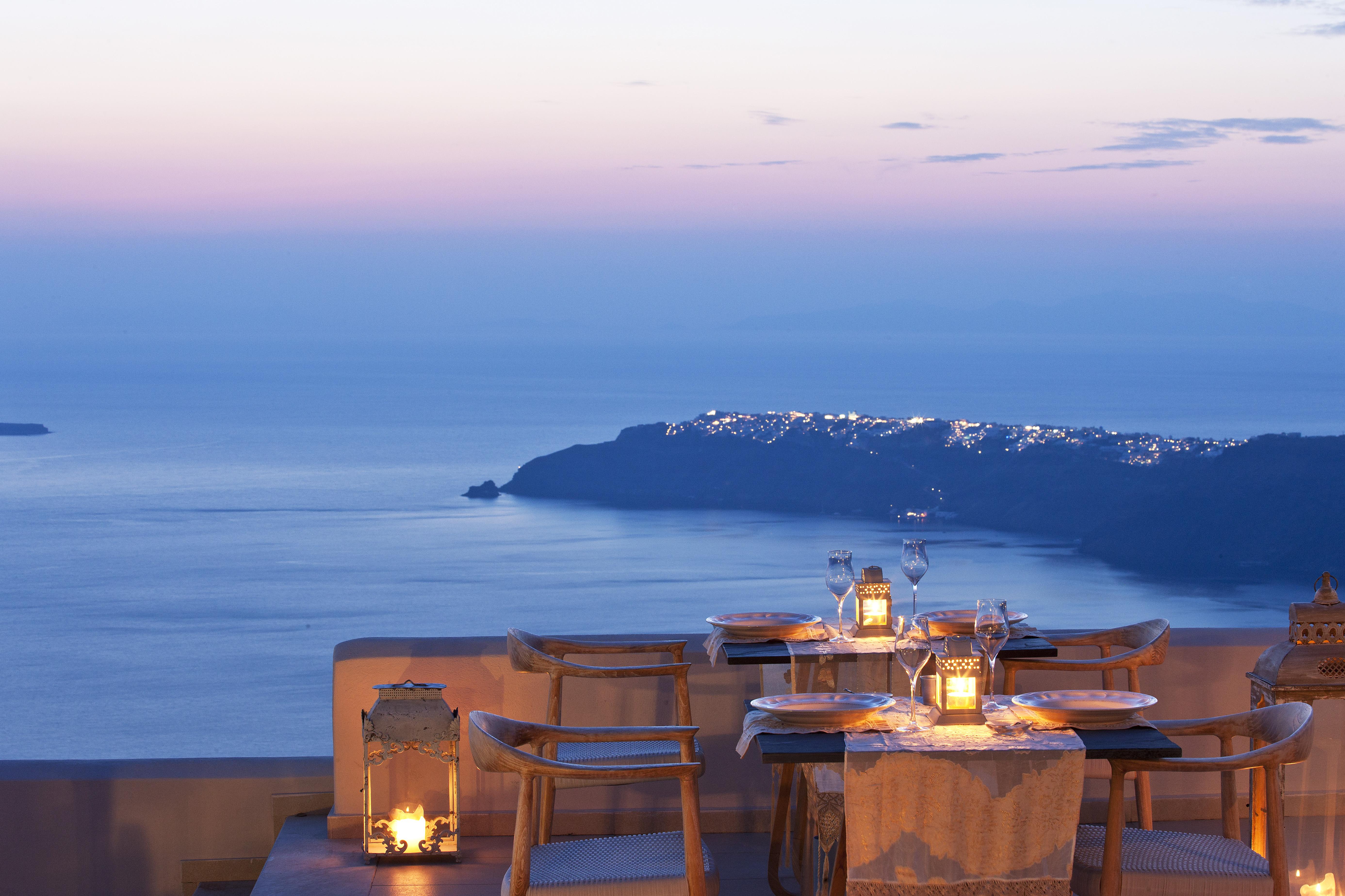 Gold Suites - Small Luxury Hotels Of The World Imerovigli  Restaurant photo